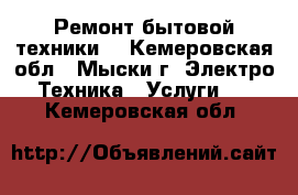 Ремонт бытовой техники. - Кемеровская обл., Мыски г. Электро-Техника » Услуги   . Кемеровская обл.